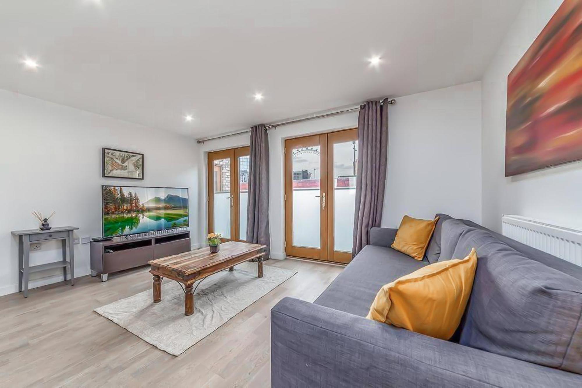 Amazing 2 Bed Bath Flat With London Eye View Lm7 아파트 외부 사진